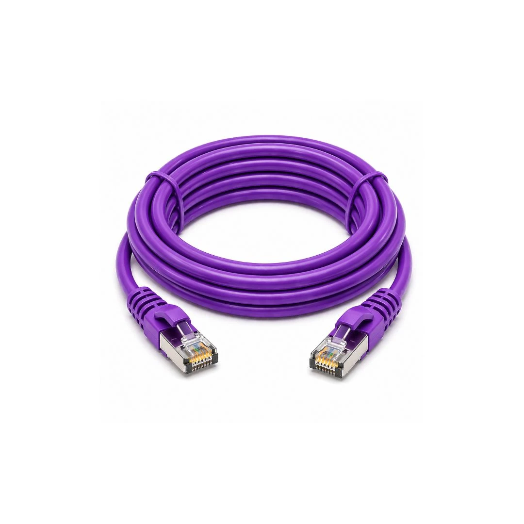 CAT6A 3m SFTP Patch Cord 26AWG Full Copper Ethernet Cable