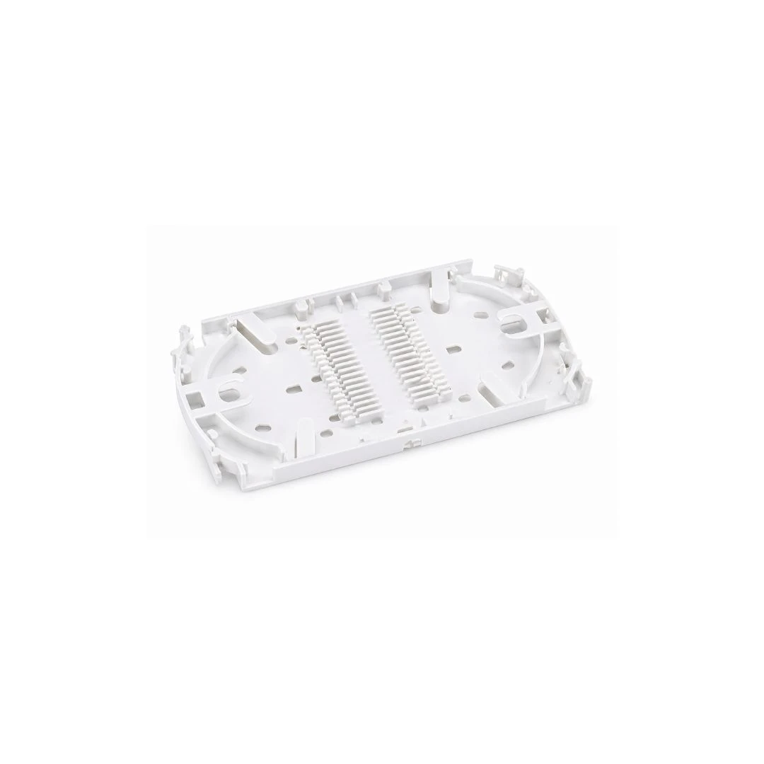 12 Core Fiber Optic Splice Tray White | FTTH Fiber Management Tray