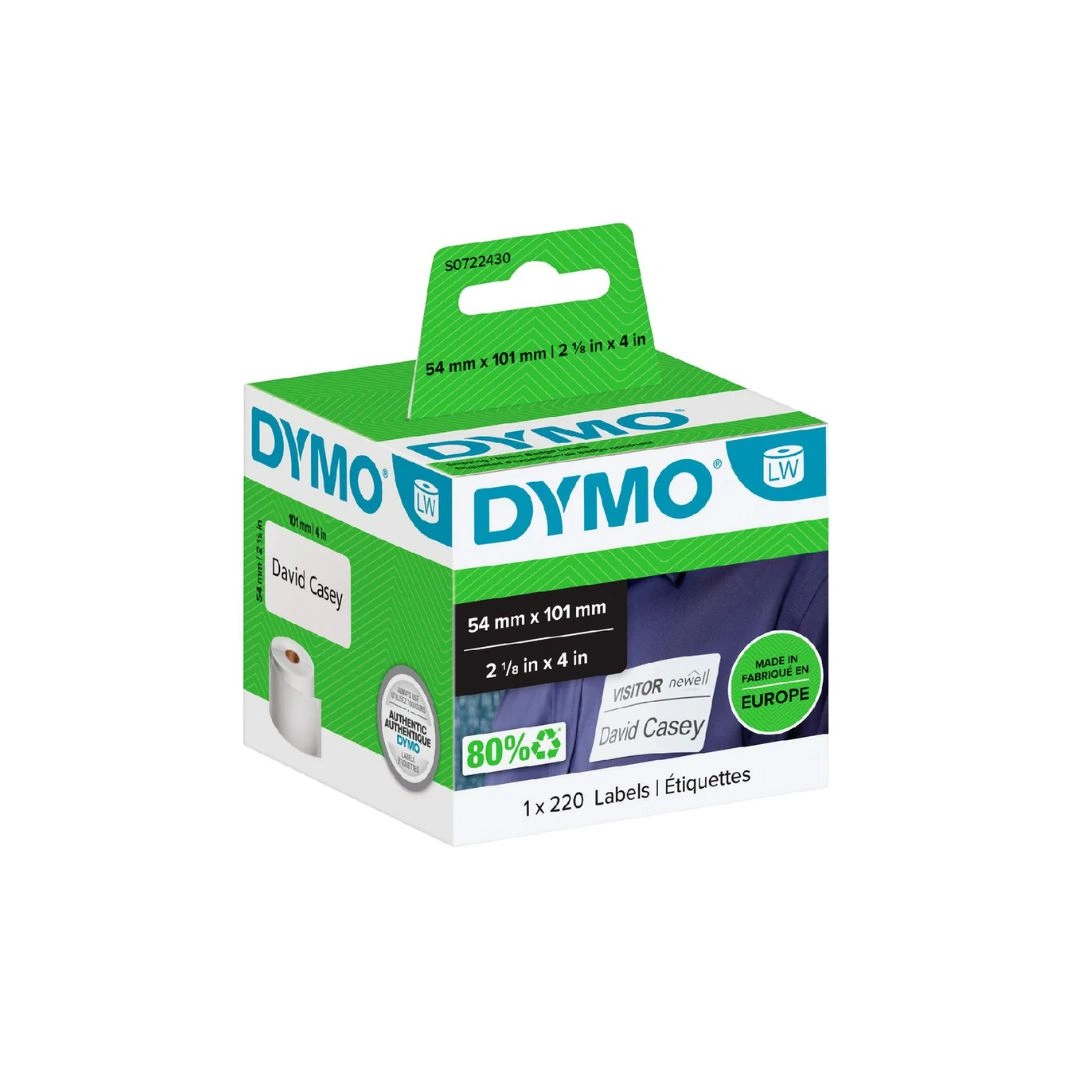 DYMO 99014 LabelWriter Shipping & Badge Labels 54 x 101mm
