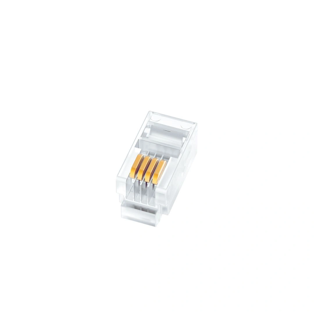 DKURVE RJ9 4P4C Modular Plug – Pack of 100